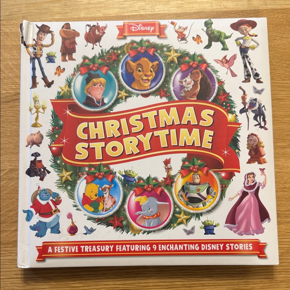 Disney Christmas Storytime Book - Colorful Festive Edition